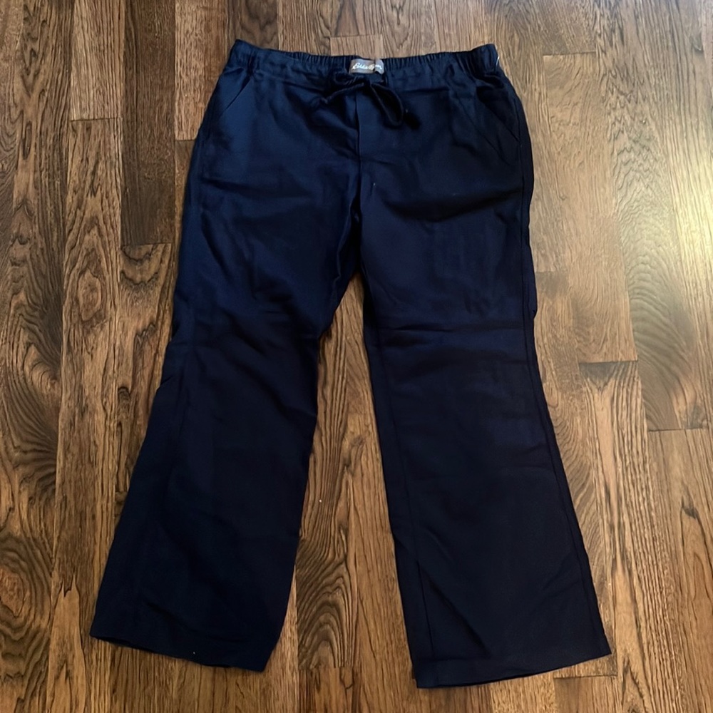 Eddie Bauer Freeland Linen Blend Atlantic Pant